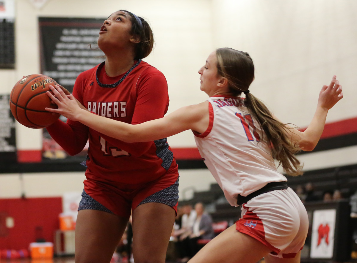 Midlothian Heritage Denton Ryan Texas girls basketball UIL 5A bi-district playoffs 021423 Brian McLean 12